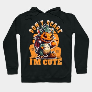 Halloween Dino - Don't Scare I'm Cute Hoodie